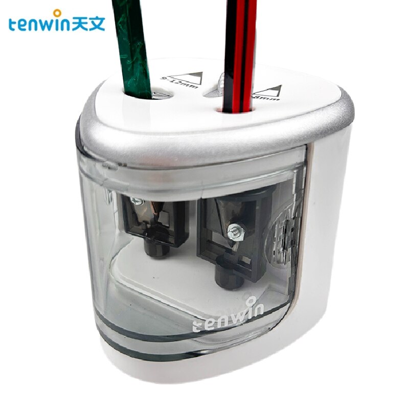 Electric Pencil Sharpener Usb - Elektrischer automatischer Bleistiftspitzer mit zwei Löchern