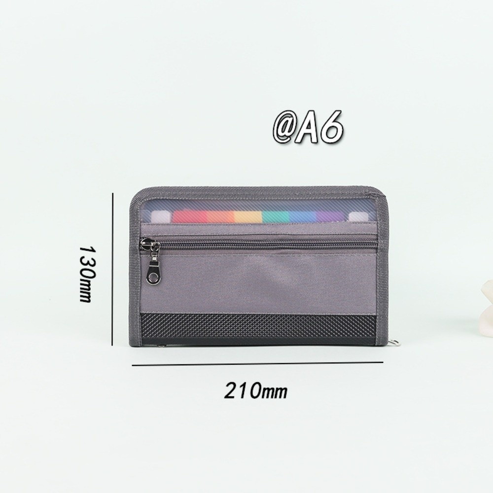 Expandable Accordion File Folder 13 Pockets - 13-Taschen-Aktenordner, erweiterbar, 13-lagiger Dokumentenkoffer in Regenbogenfarben,