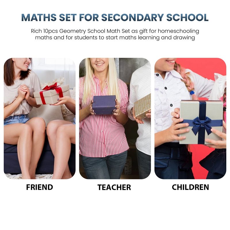 Hochwertiges Geometrie-Zeichen – Math Geometry Set With Compass Bewertung und Preis