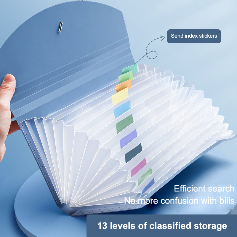 13-Taschen-Aktenordner, erweit – Expandable Accordion File Folder 13 Pockets Bewertung und Preis
