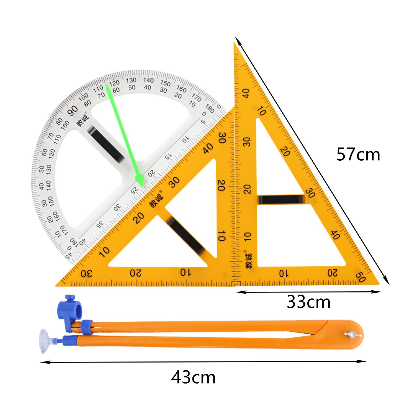 Mathematik-Geometrie-Lineal-Se – Math Geometry Set With Compass Bewertung und Preis